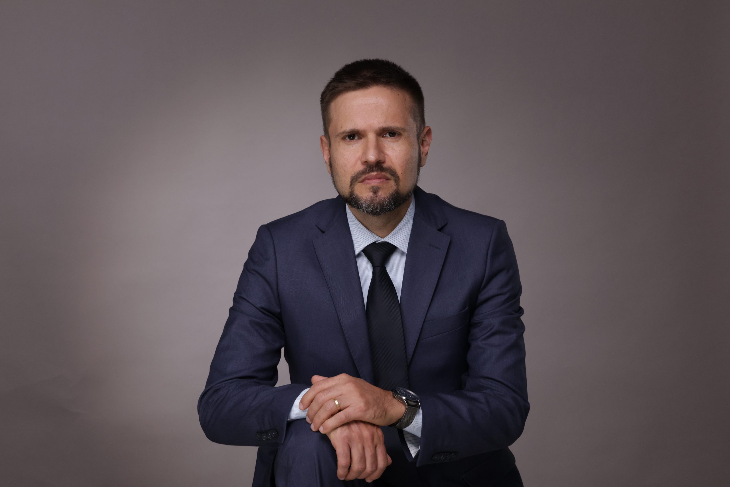 Retrato do advogado Paulo de Moraes Barros Filho